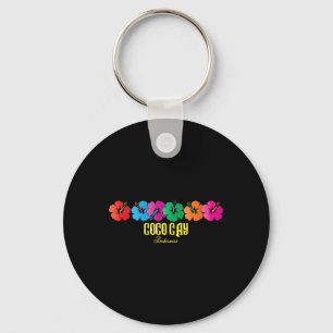 Coco Cay Bahamas Souvenirs Familie Vakantie Cruise Sleutelhanger