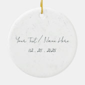 Coco Cay Island Bahamas  Souvenirs 80's Keramisch Ornament (Achterkant)