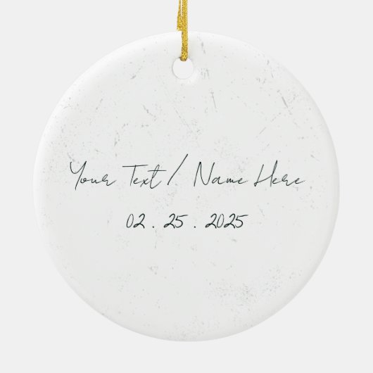 Coco Cay Island Bahamas  Souvenirs 80's Keramisch Ornament (Achterkant)