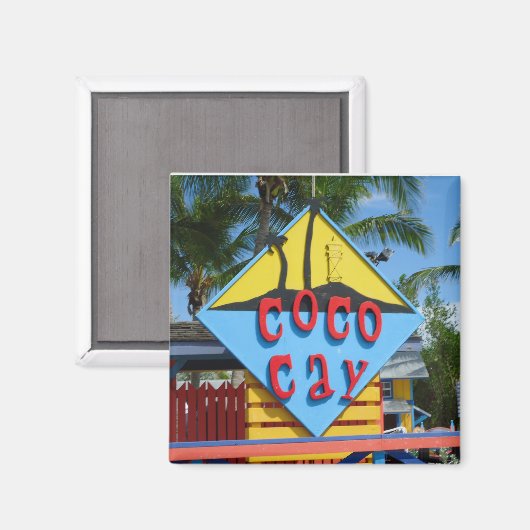 Coco Cay Magneet (Voorkant / Achterkant)
