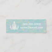 Coco Chandelier - CHANGE COLOR / EGG SHELL PAPIER Mini Visitekaartje (Achterkant)