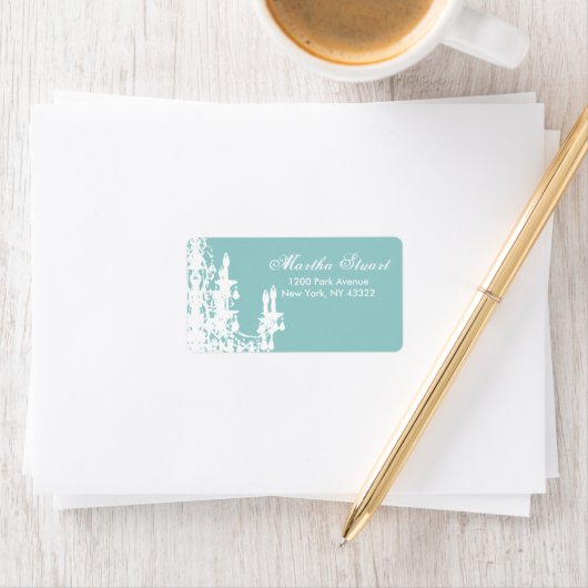 Coco Chandelier CHANGE COLOR ~ Labels (Insitu)