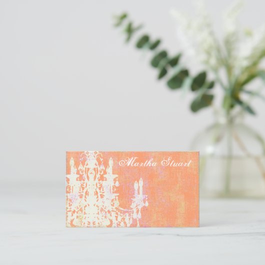 Coco Chandelier - CHANGE COLOR / Visitekaartje (Staand voorkant)