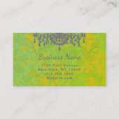 Coco Chandelier - CHANGE COLOR Visitekaartjes (Achterkant)