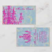 Coco Chandelier ~ CHANGE COLOR Visitekaartjes (Voorkant / Achterkant)