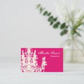 Coco Chandelier COLOR, SHAPE & PAPER OPTIES - Visitekaartje (Staand voorkant)