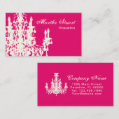 Coco Chandelier COLOR, SHAPE & PAPER OPTIES - Visitekaartje (Voorkant / Achterkant)