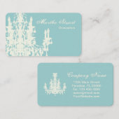 Coco Chandelier COLOR, SHAPE & PAPER OPTIES - Visitekaartje (Voorkant / Achterkant)