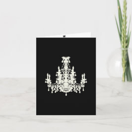 Coco Chandelier ~ Kaart / Uitnodigingen