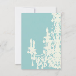 Coco Chandelier ~ KLEUR VERANDEREN Uitnodiging