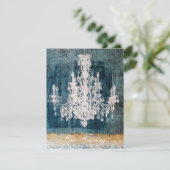 Coco Chandelier ~ Uitnodiging (Staand voorkant)