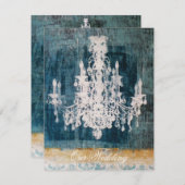 Coco Chandelier ~ Uitnodiging (Voorkant / Achterkant)