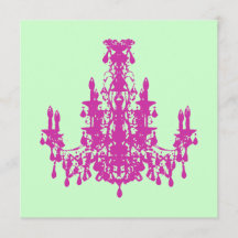 Coco Chandelier ~ Uitnodiging