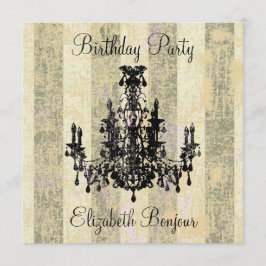 Coco Chandelier ~ Uitnodiging