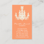 Coco Chandelier ~ Visitekaartje (Achterkant)