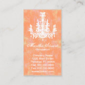 Coco Chandelier ~ Visitekaartje (Achterkant)