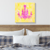 Coco Chandelier ~ Wrapped Canvas 75-inch dik (Insitu (Slaapkamer))
