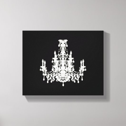 Coco Chandelier ~ Wrapped Canvas 75-inch dik Afdruk (Voorkant)