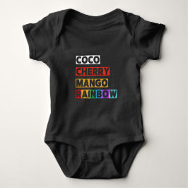 Coco Cherry Mango Rainbow Icy Romper