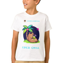 Coco Chill Capybara Zomerclub – Tropische Capybar