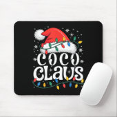 Coco Claus Funny Xmas Christmas Grandma Holiday St Muismat (Met muis)