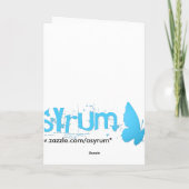 Coco-clausule. Feestdagen Kaart (Achterkant)