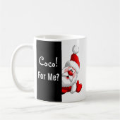 Coco Coffee-Mok voor de kerstman Koffiemok (Links)