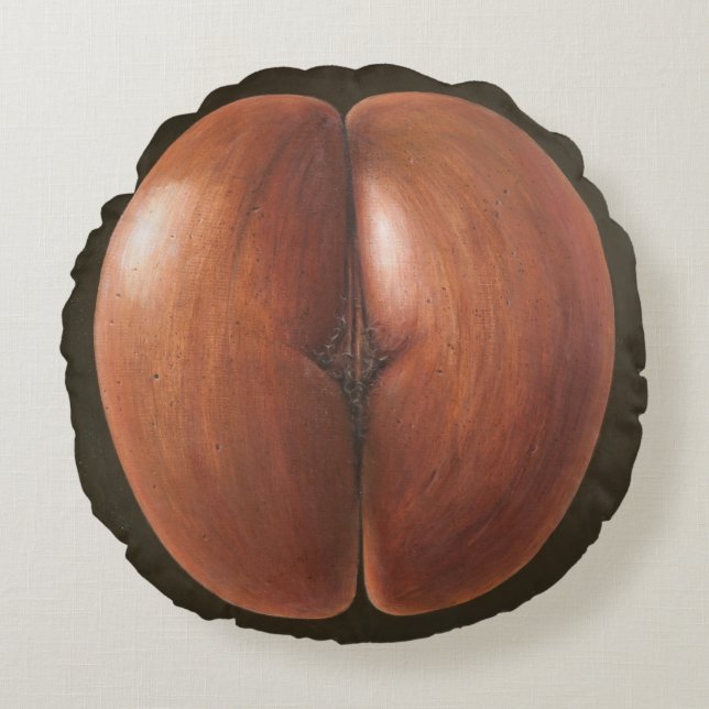 Coco de Mer Maldives 2012 Rond Kussen (Voorkant)