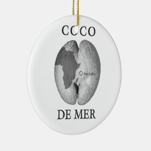 Coco De Mer Ornament (Rechts)