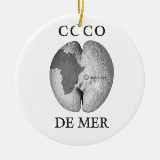 Coco De Mer Ornament (Voorkant)