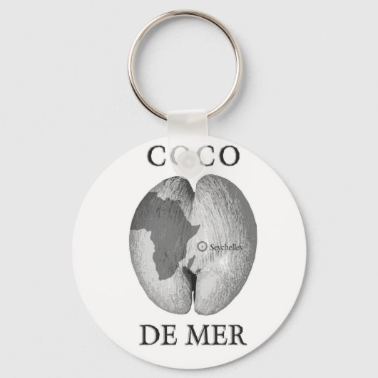 Coco De Mer Sleutelhanger (Voorkant)