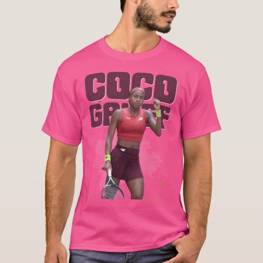 Coco Gauff T-shirt (Voorkant)