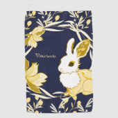 Coco het konijn golfhanddoek (Voorkant)