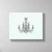 Coco kroonluchter (grootte opties) - canvas afdruk (Voorkant)