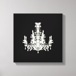 Coco Kroonluchter KLEUR / GROOTTE / STIJL OPTIES - Canvas Afdruk