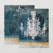 Coco Kroonluchter ~ Uitnodiging (Voorkant / Achterkant)