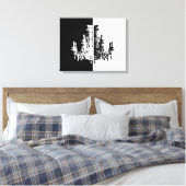 Coco kroonluchters KLEUR / MAAT / STIJL OPTIES - Canvas Afdruk (Insitu (Slaapkamer))