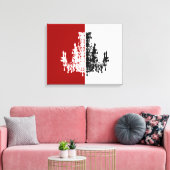 Coco kroonluchters ~ omwikkeld canvas .75" dik afdruk (Insitu (Woonkamer))