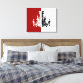 Coco kroonluchters ~ omwikkeld canvas .75" dik afdruk (Insitu (Slaapkamer))