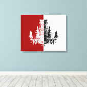 Coco kroonluchters ~ omwikkeld canvas .75" dik afdruk (Insitu (Houten vloer))