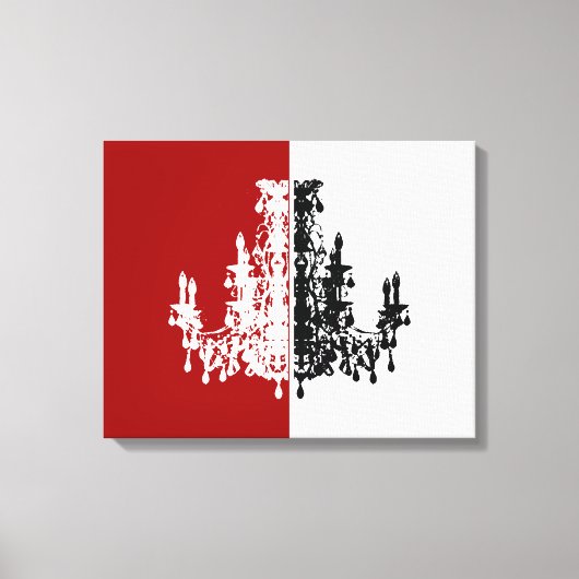 Coco kroonluchters ~ omwikkeld canvas .75" dik afdruk (Voorkant)