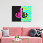 Coco kroonluchters ~ omwikkeld canvas .75" dik afdruk (Insitu (Woonkamer))