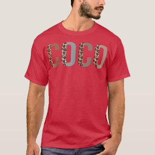 Coco Leopard print mam Cute Moederdag Funny Gran T-shirt