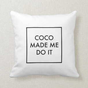 Coco liet me het doen kussen