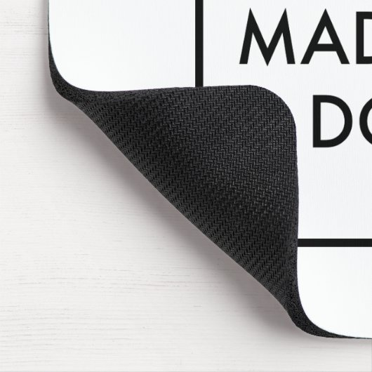 Coco liet me het doen muismat (Hoek)