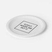 Coco liet me het doen papieren bordje (Gekanteld)