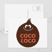 COCO LOCO BRIEFKAART (Voorkant / Achterkant)