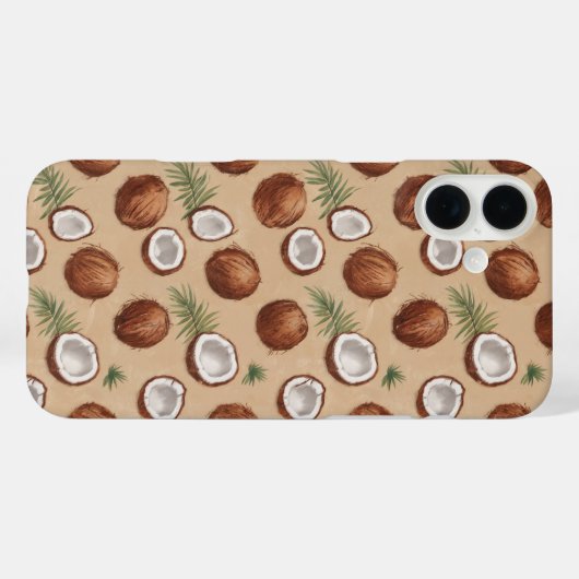 "Coco-Loco Chill" Case-Mate iPhone Case (Achterkant (horizontaal))