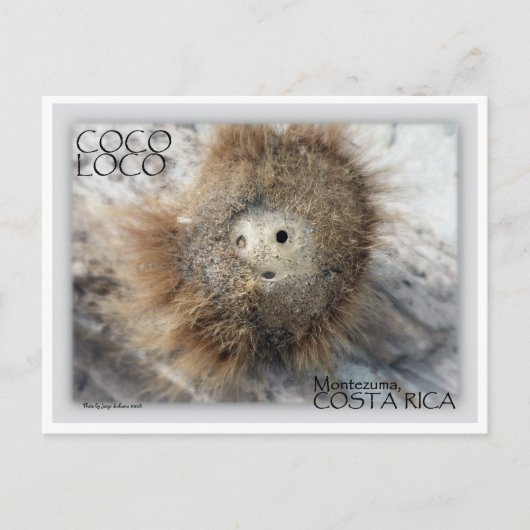 COCO LOCO NUT BRIEFKAART (Voorkant)
