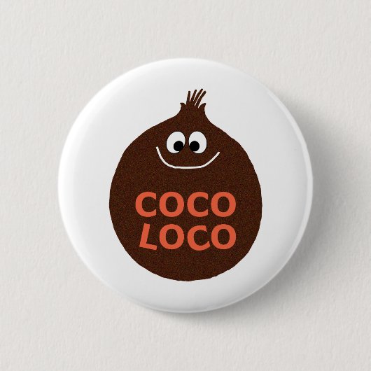 COCO LOCO RONDE BUTTON 5,7 CM (Voorkant)